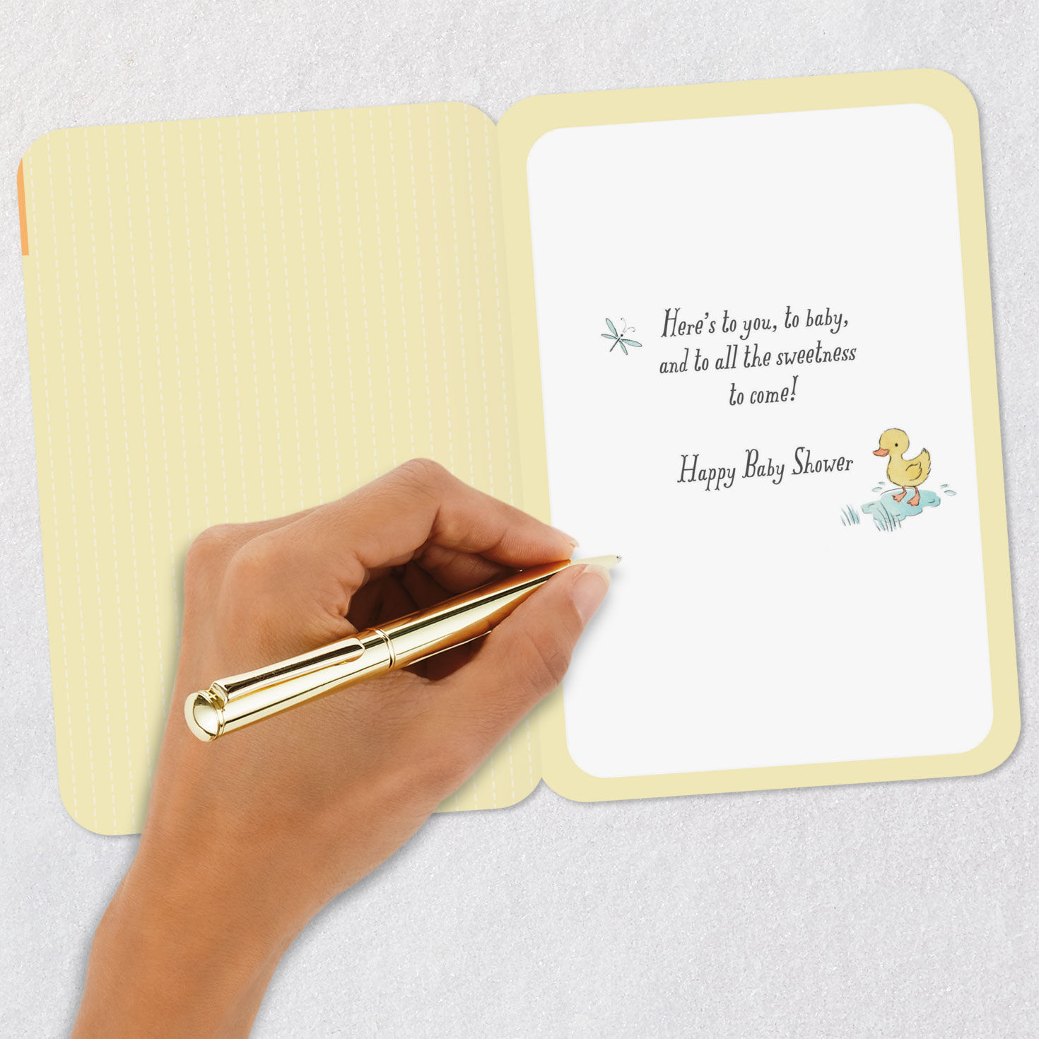 A Sprinkle of Wishes and Love Baby Shower Card, , large image number 6