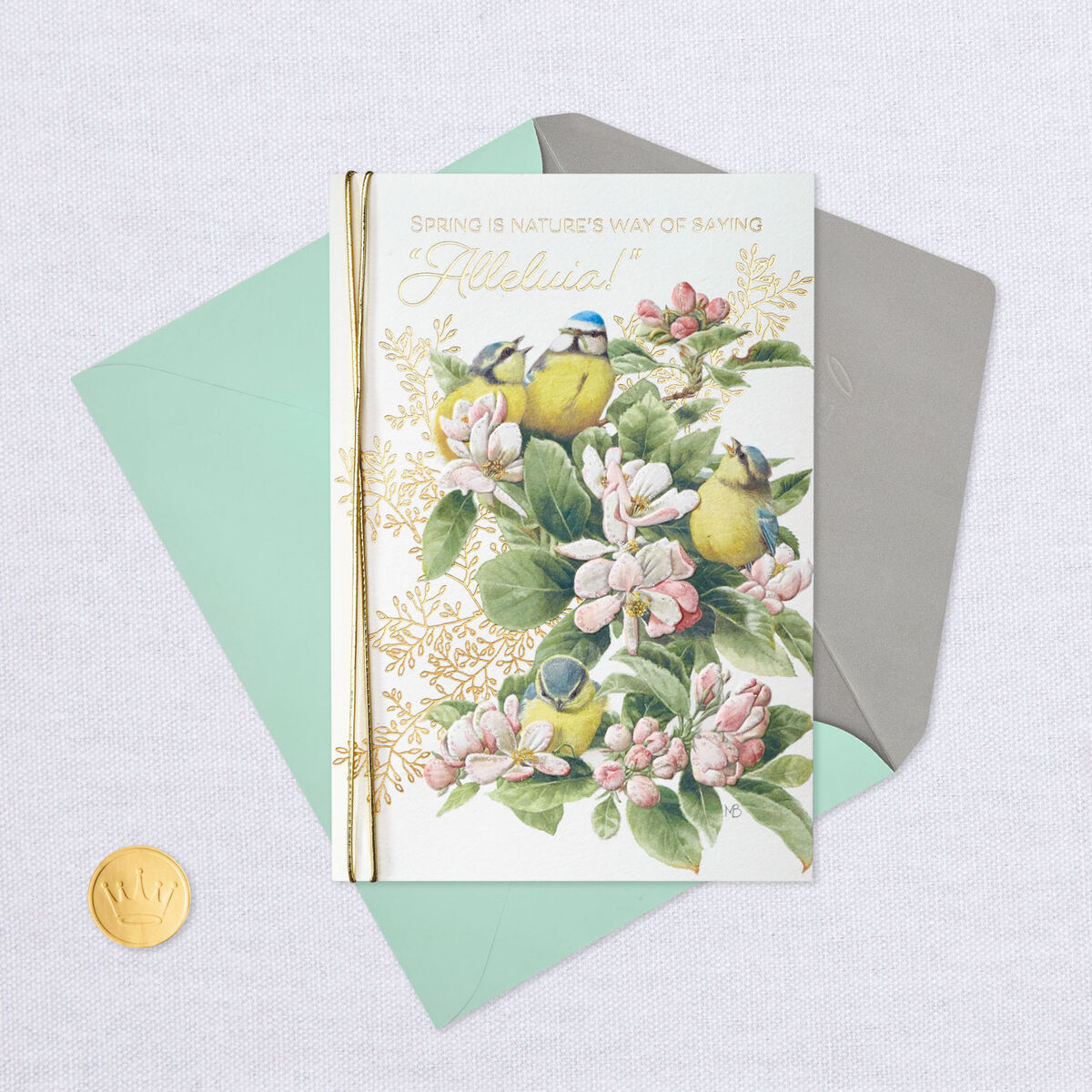 Marjolein Bastin Songbirds Easter Card - Greeting Cards - Hallmark