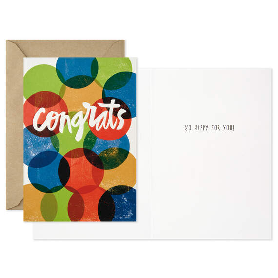 Assorted Bold and Bright Graduation Cards, Box of 12, , large image number 3
