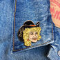 The Found Dolly Parton Cowgirl Enamel Pin, , large image number 2