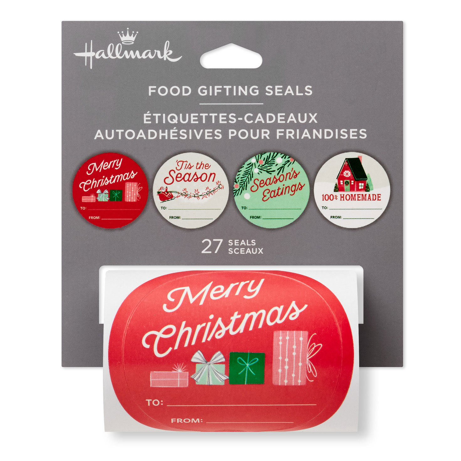 Made With Love Christmas Gift Tag Stickers package front image number 6