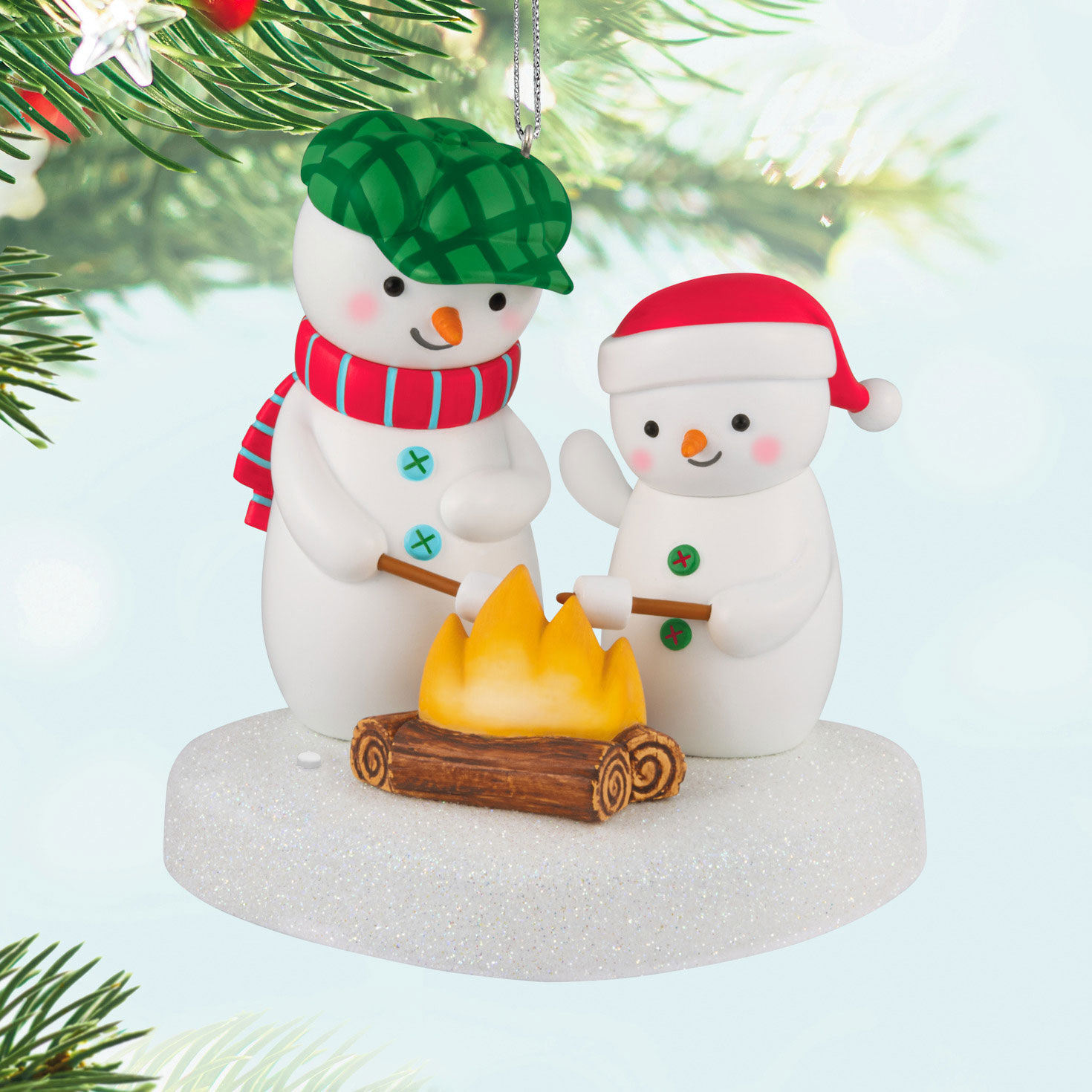 Roasting Marshmallows 2025 Musical Ornament for only USD 25.99 | Hallmark