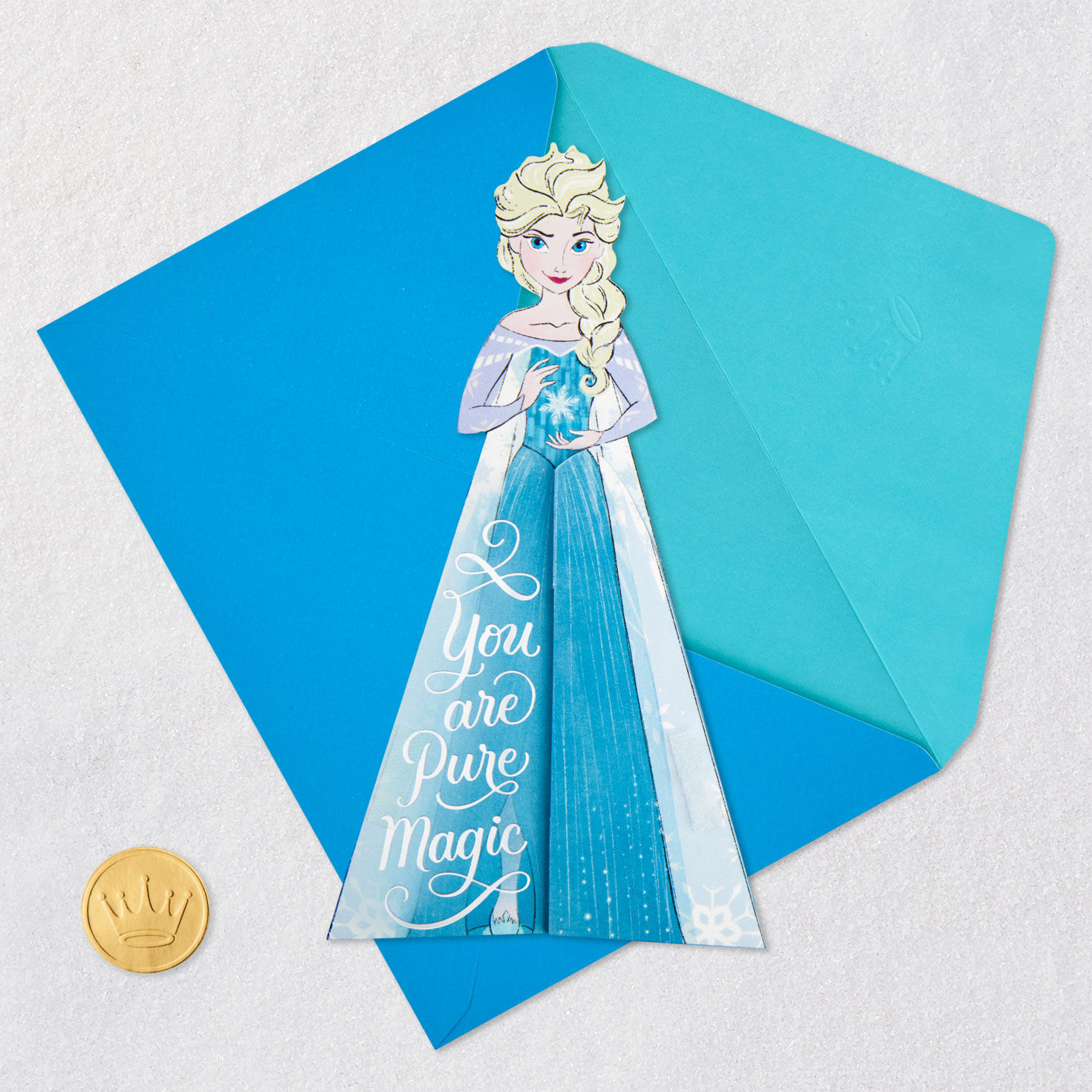 Disney Frozen Elsa You Are Pure Magic Honeycomb 3D Pop-Up Card for only USD 7.99 | Hallmark