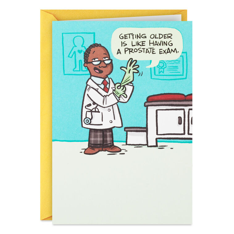 Kinda Uncomfortable Funny Birthday Card, , large image number 1