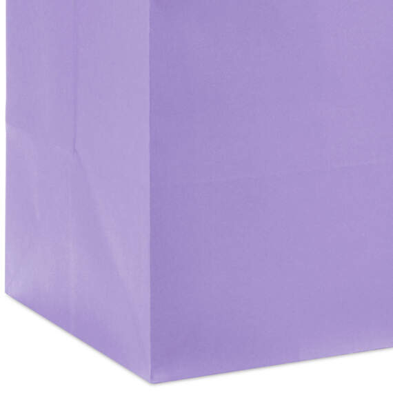 Everyday Solid Gift Bag, Lavender, large image number 5