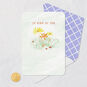 Field of Daisy Flowers Thank You Card Card Front with Envelope and Gold Seal image number 5