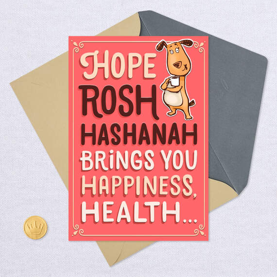 Just Enough Kvetching Funny Rosh Hashanah Card, , large image number 5