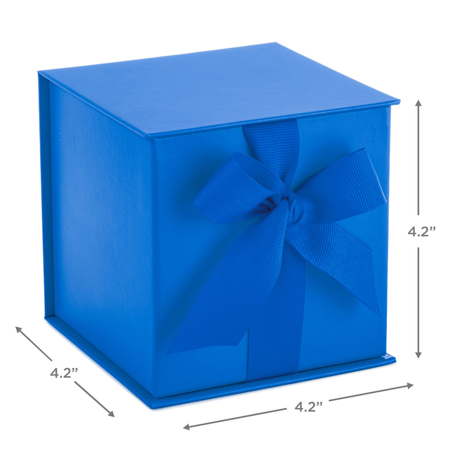 Royal Blue Small Gift Box With Shredded Paper Filler Gift Boxes