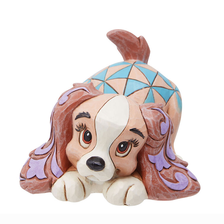 Jim Shore Disney Lady the Dog Mini Figurine, 2.5"