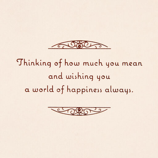 You Brighten Our Days Thinking of You Card With Fan, 