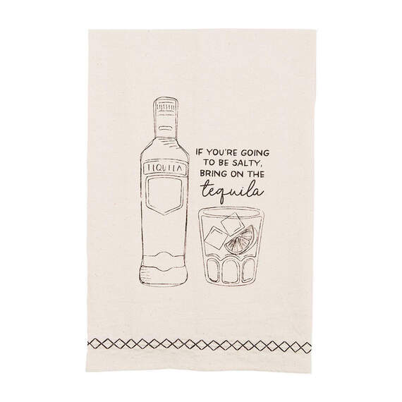 Mud Pie Tequila Drink Tea Towel, , large image number 1