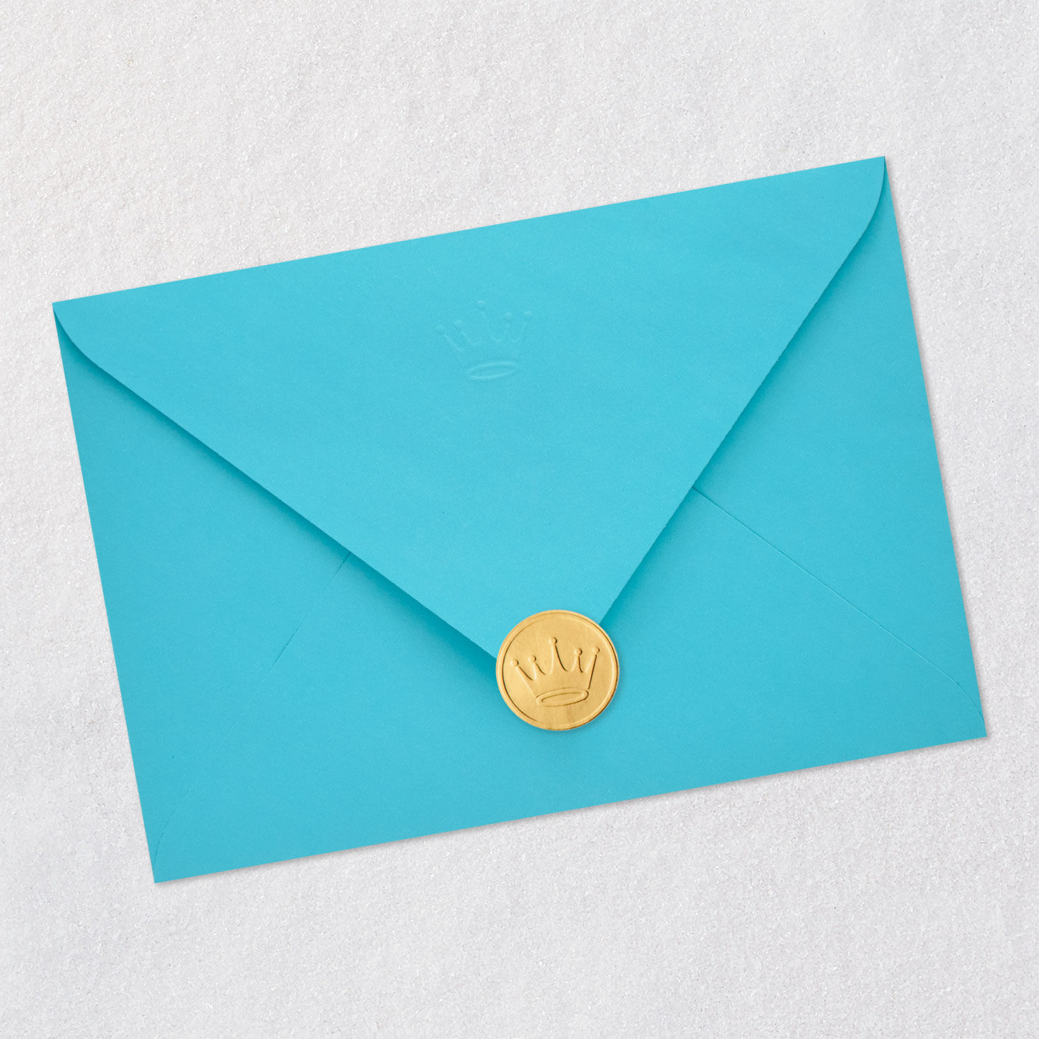 Couple Riding Bikes Anniversary Card Envelope Back with Seal image number 7