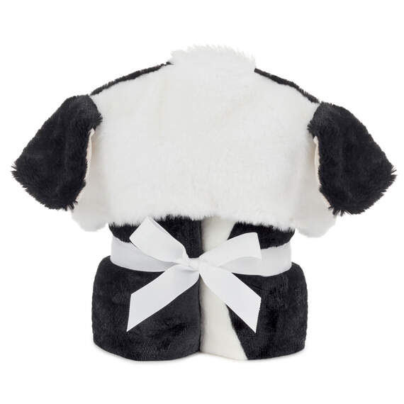 Baby Cow Hooded Blanket With Pockets