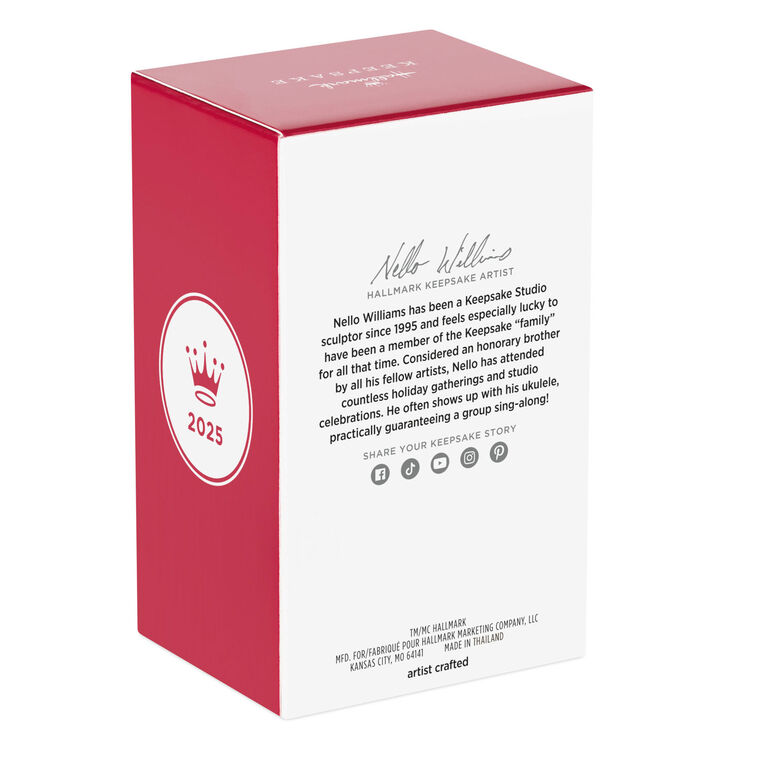 Minecraft Polar Bears Keepsake Ornament Packaging back image number 7