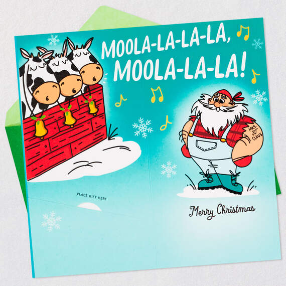 Funny Carol Money Holder Christmas Card, , large image number 5