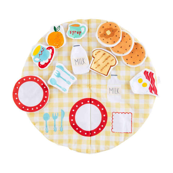 Mud Pie Breakfast Interactive Cloth Baby Book, , large image number 3