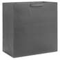 15" Gray Extra-Deep Gift Bag, Gray, large image number 1