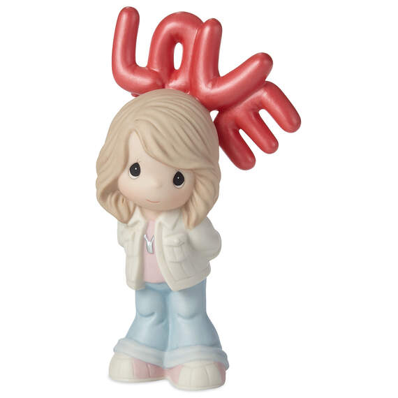 Precious Moments L-O-V-E Balloons Blonde Girl Figurine, 6", , large image number 1