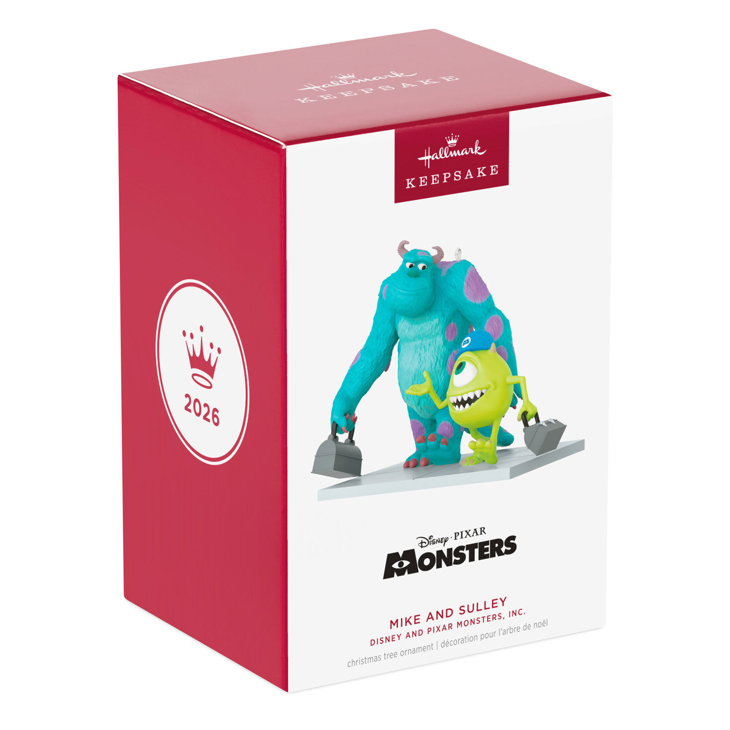 Mike Sulley With Lunch Boxes Keepsake Ornament Package Front image number 7