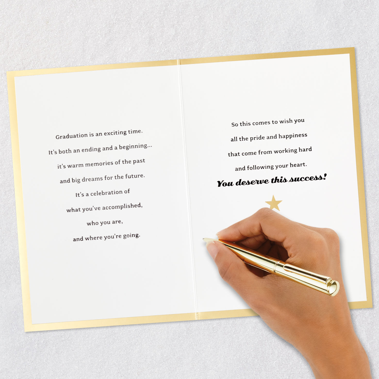 You Deserve This Graduation Card for only USD 7.99 | Hallmark