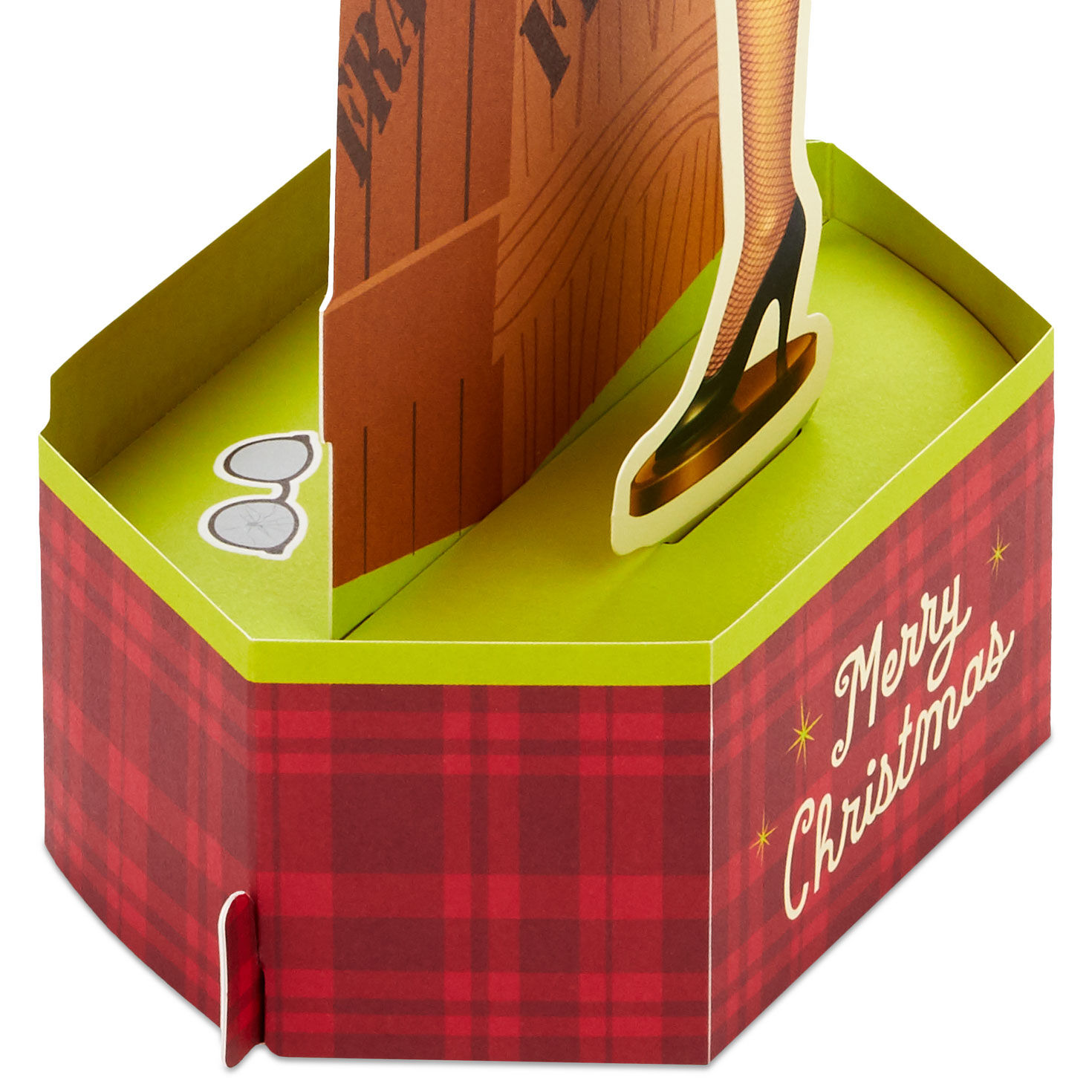 A Christmas Story&trade; Leg Lamp 3D Pop-Up Christmas Card, , large image number 4