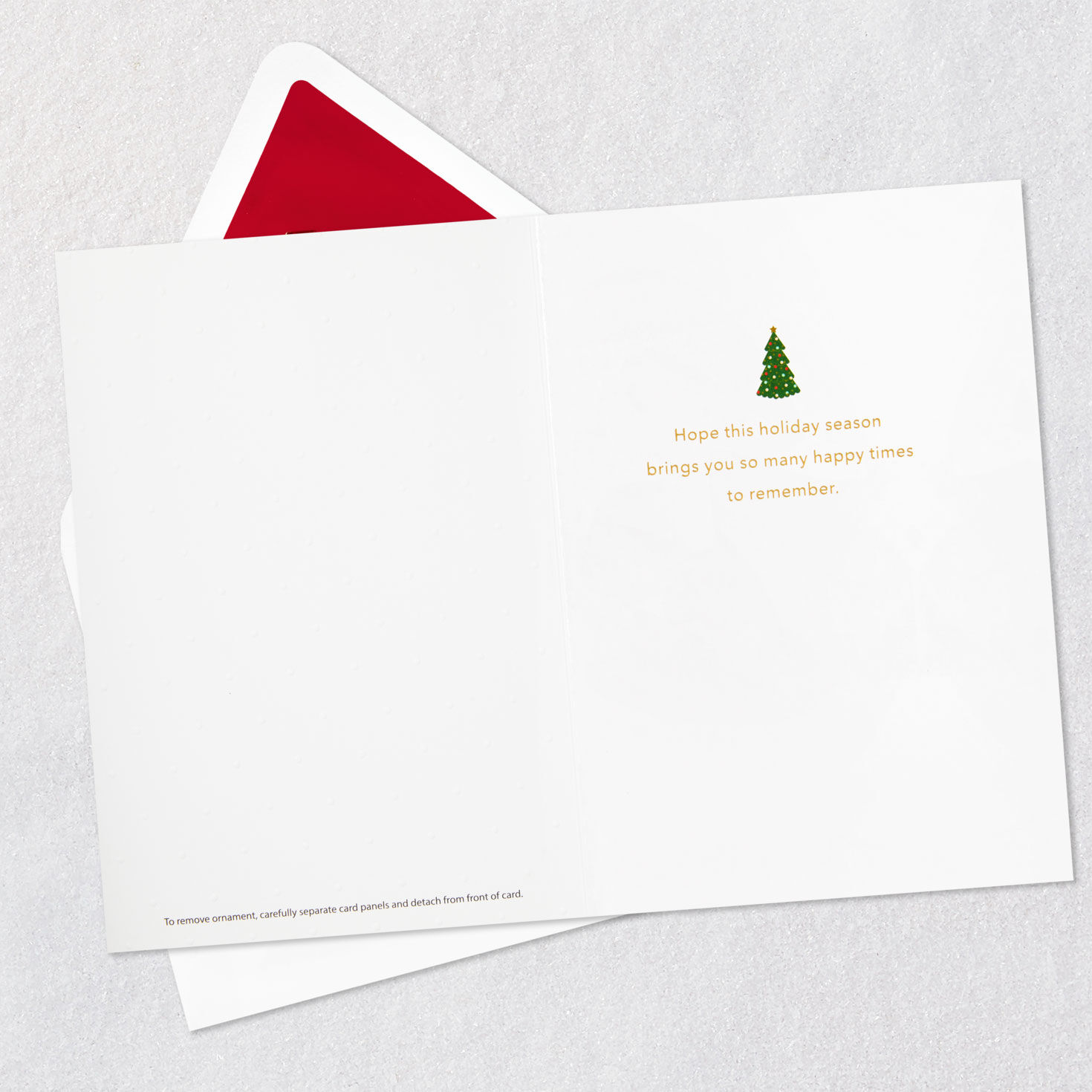Oh What Fun Christmas Card With Laser-Cut Ornament for only USD 9.99 | Hallmark