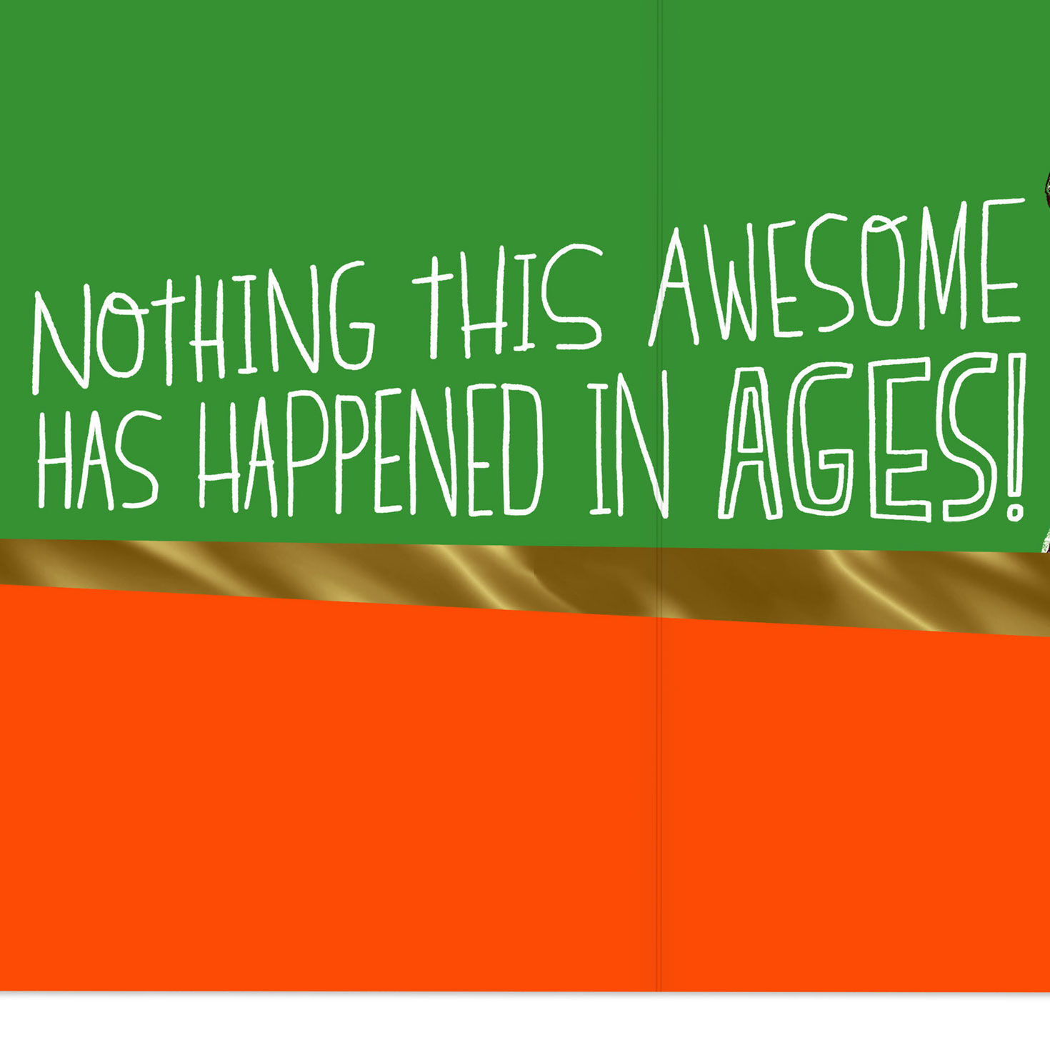 Huge News Party Dinosaur Funny Birthday Card for Kids, , large image number 2