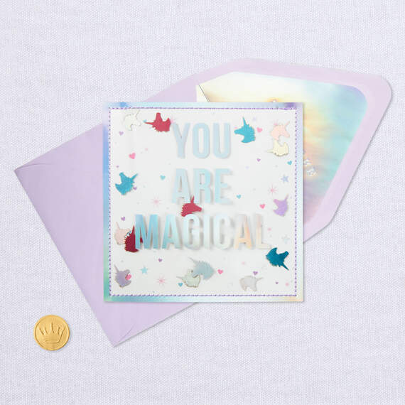 You Are Magical Unicorns Birthday Card, , large image number 5