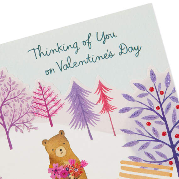 Thinking of You Bear Pop-Up Valentine's Day Card, , large image number 4
