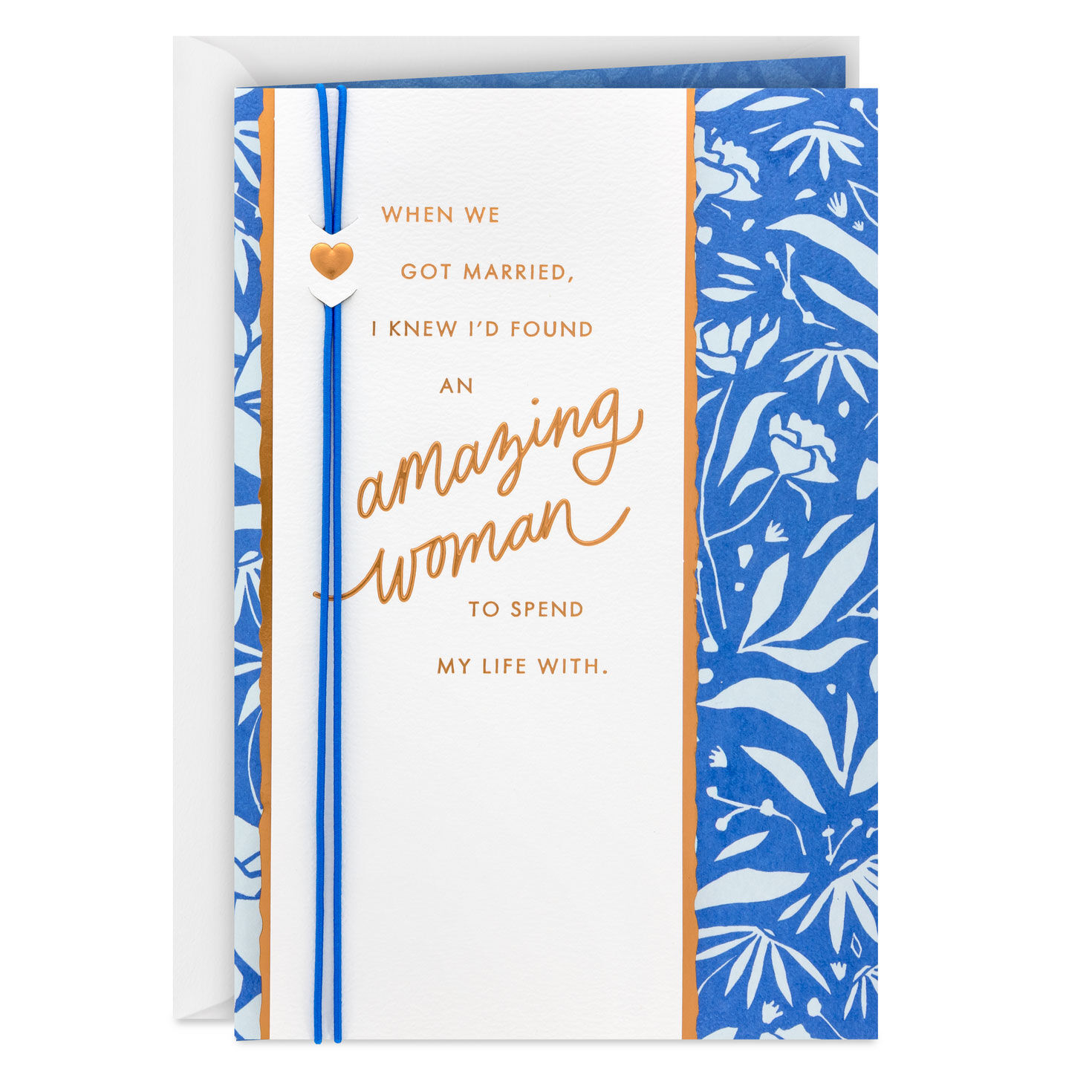 More Grateful Than Ever for You Anniversary Card for Wife