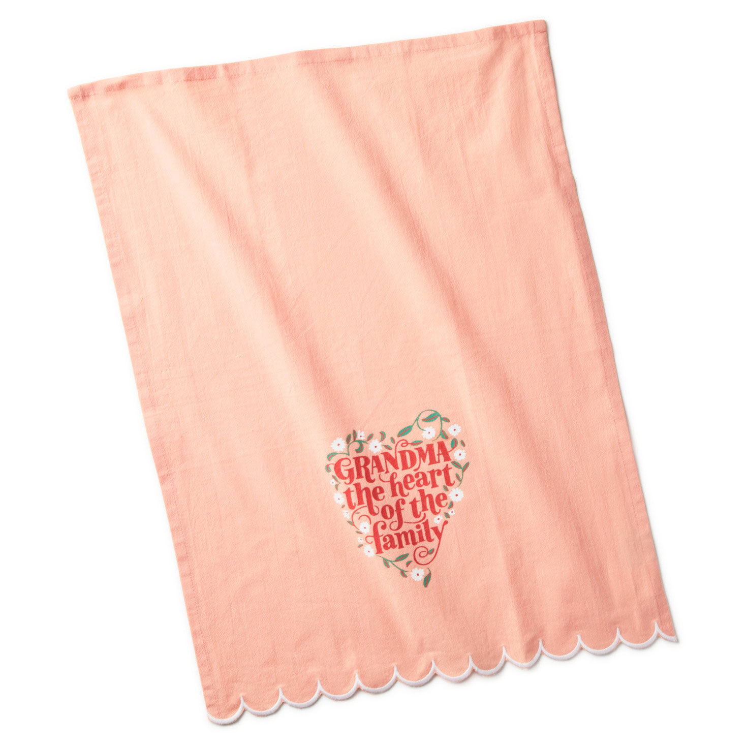 Heart of the Home Kitchen Towel for Grandma front flat image number 2