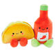 Better Together Taco and Hot Sauce Magnetic Plush, 5"