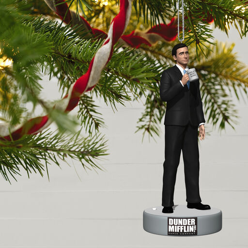 The Office Michael Scott Ornament With Sound, 