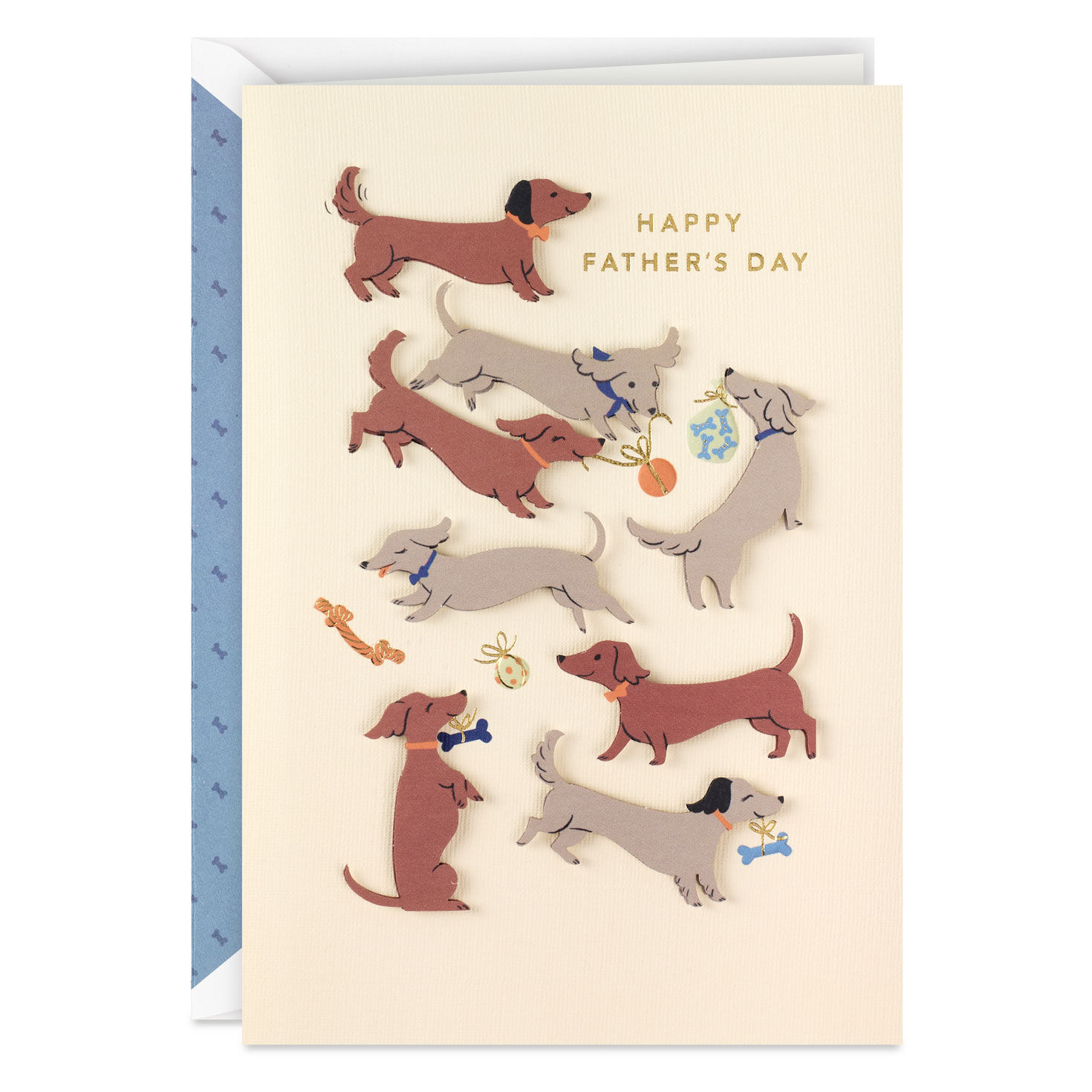 Doggone Grateful for You Father's Day Card
