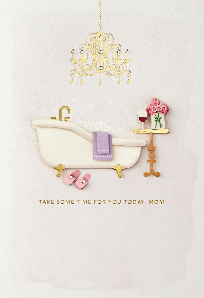 Rest, Relax and Know You're Loved Mother's Day Card