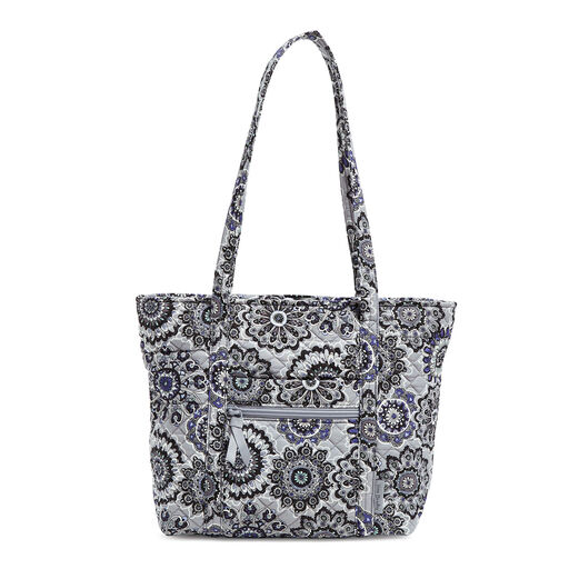 Vera Bradley Small Vera Tote in Tranquil Medallion, 