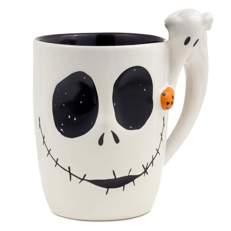Nightmare Before Christmas Sculpted Jack/Sally Mug front