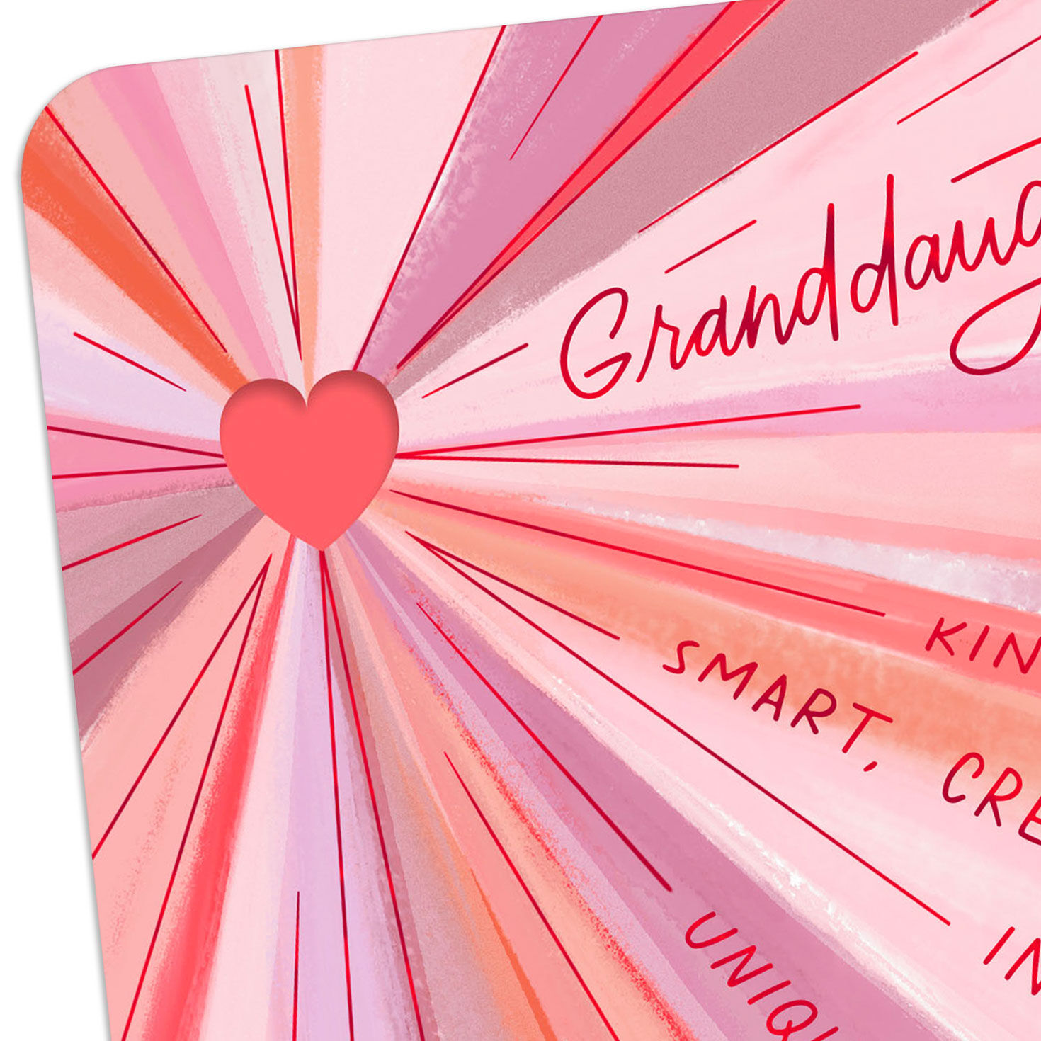 Kind, Smart and So Very Loved Valentine's Day Card for Granddaughter for only USD 3.99 | Hallmark