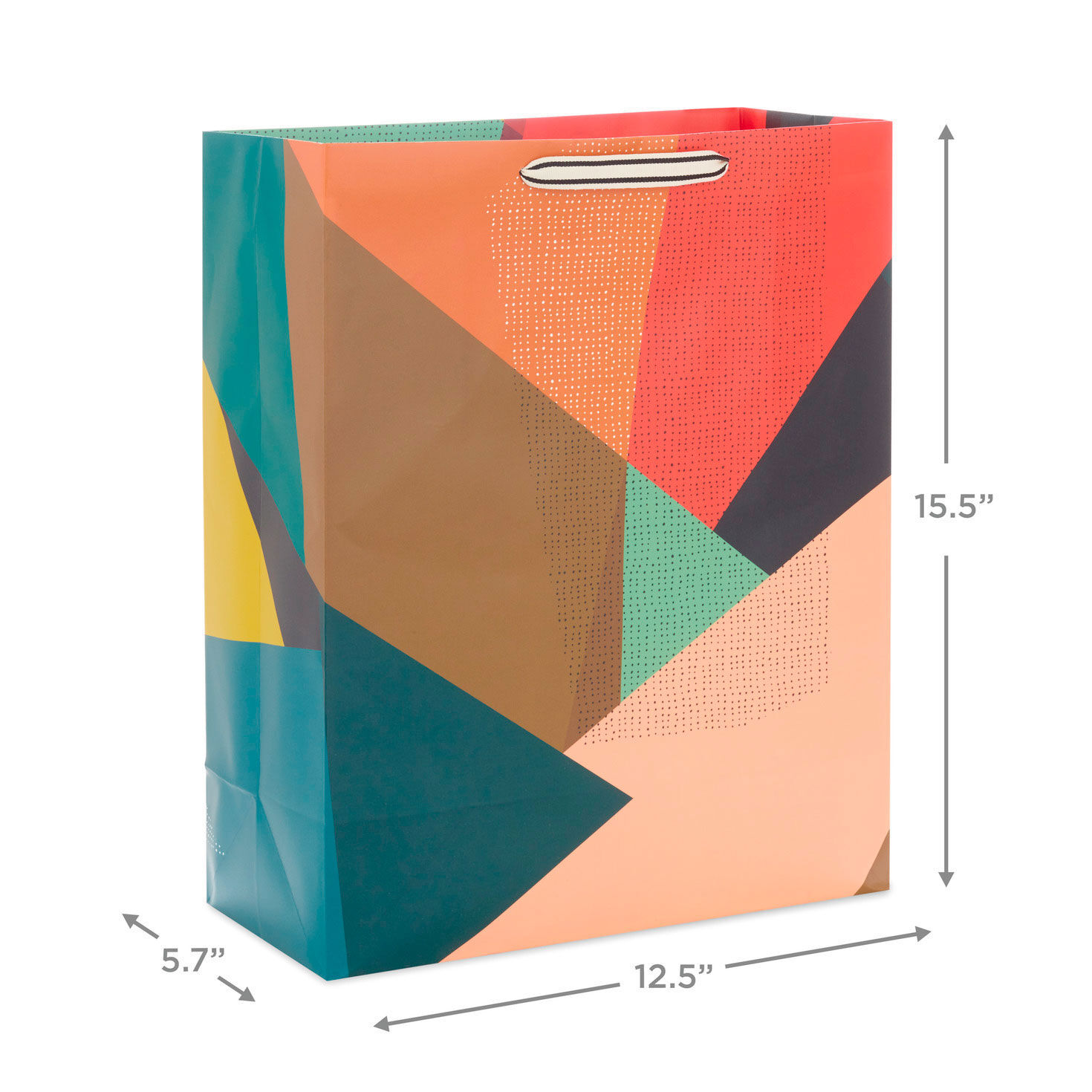 Teal gift store bags