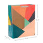 15.5" Abstract Color Block XL Gift Bag, , large image number 3