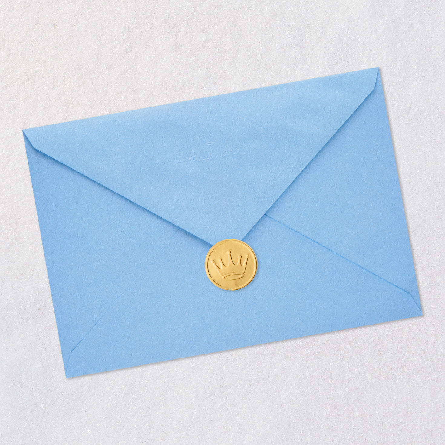 Trees By Stream Happy Father's Day Card Envelope Back with Seal image number 7