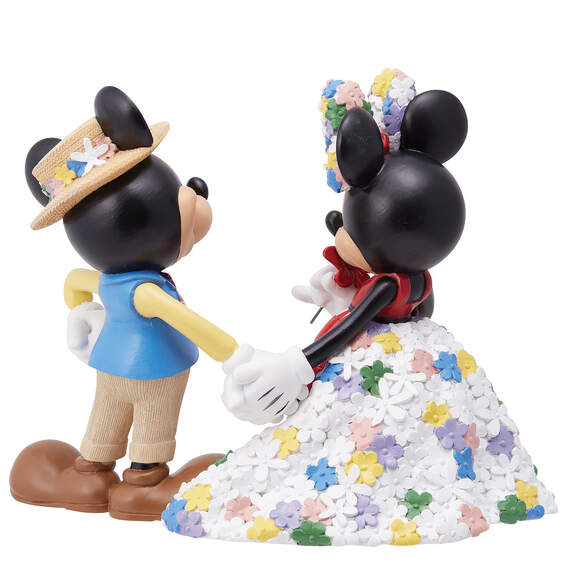 Disney Botanical Mickey and Minnie Figurine, 6.6", , large image number 2