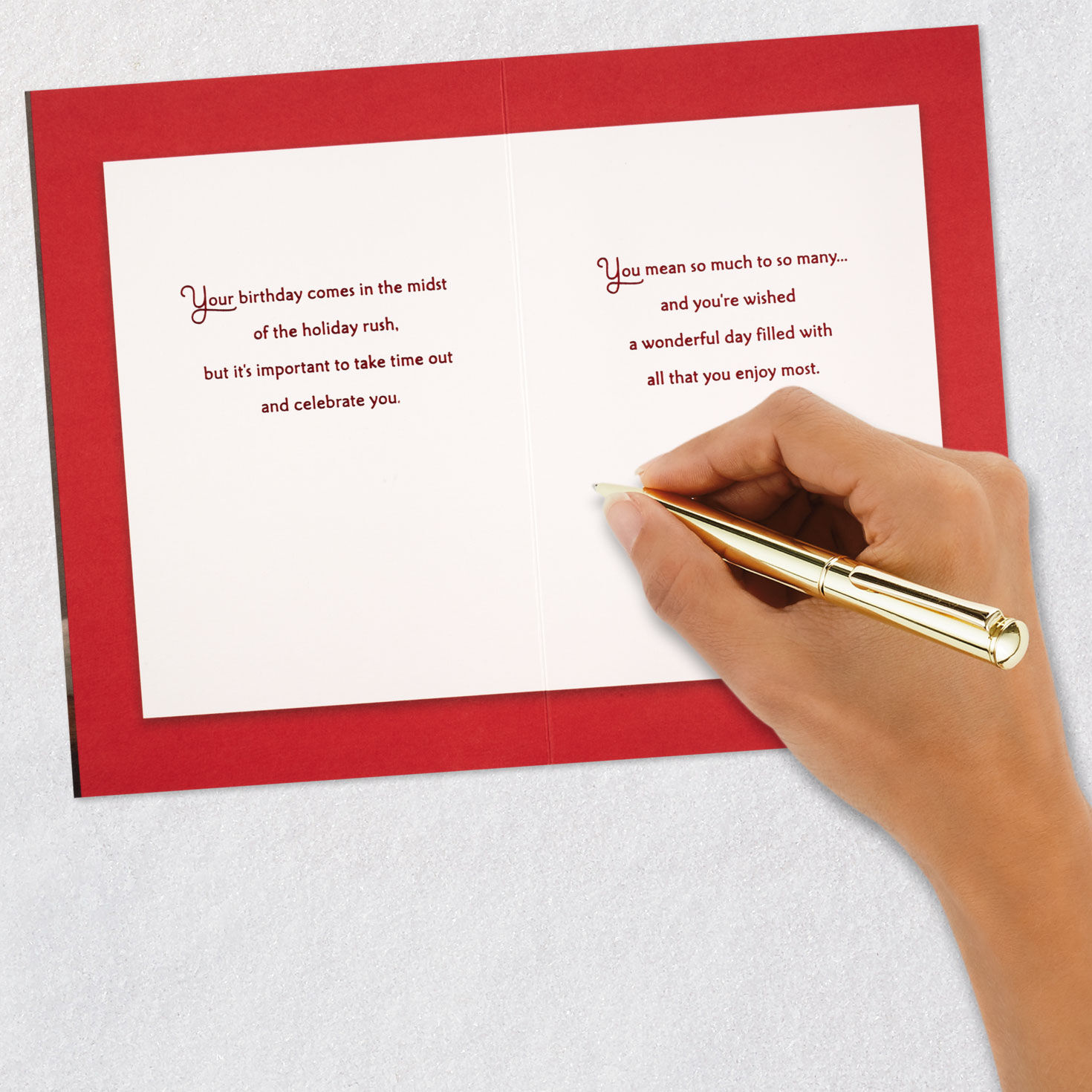 Celebrating You Holiday Birthday Card, , large image number 7