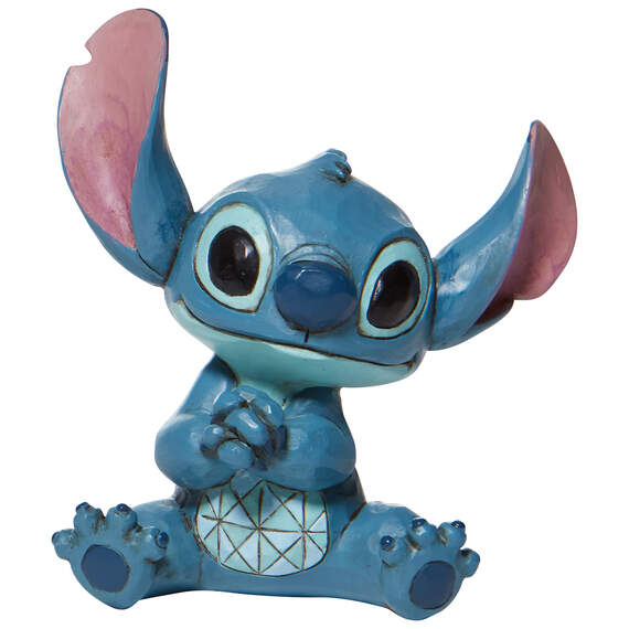 Jim Shore Disney Stitch Mini Figurine, 2"