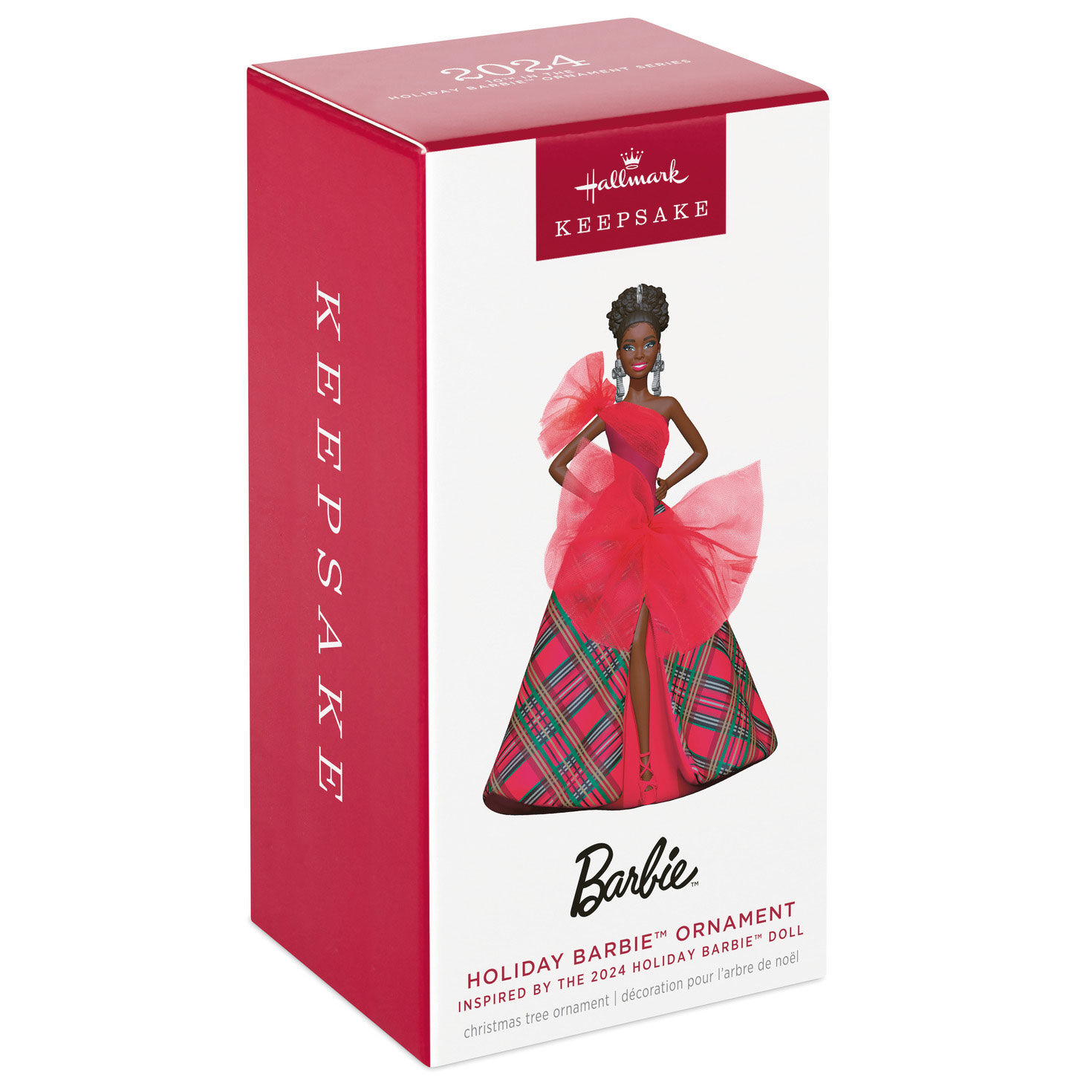 2024 Black Holiday Barbie Ornament Keepsake Ornaments Hallmark