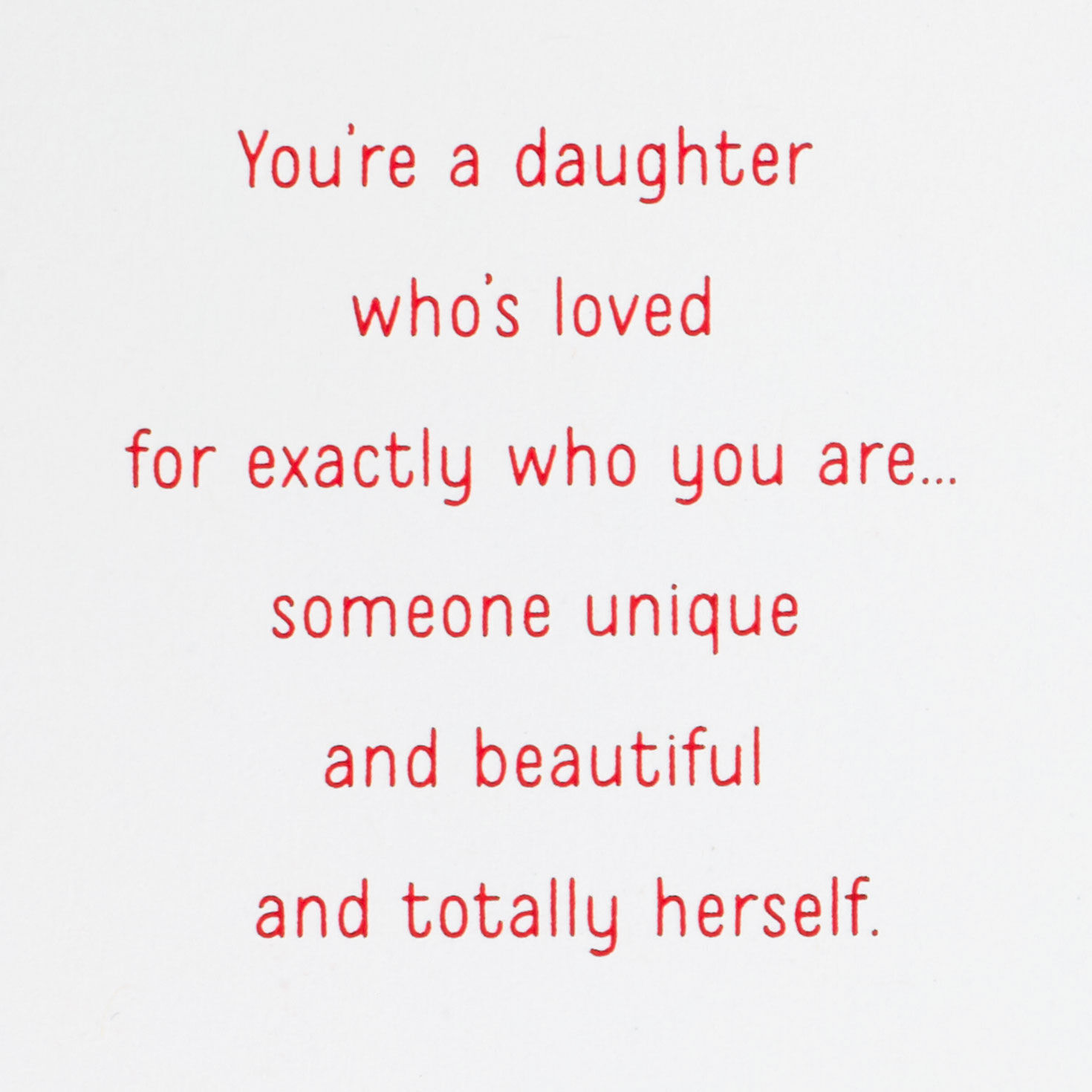 Heart on Twine Valentine's Day Card for Daughter  image number 2