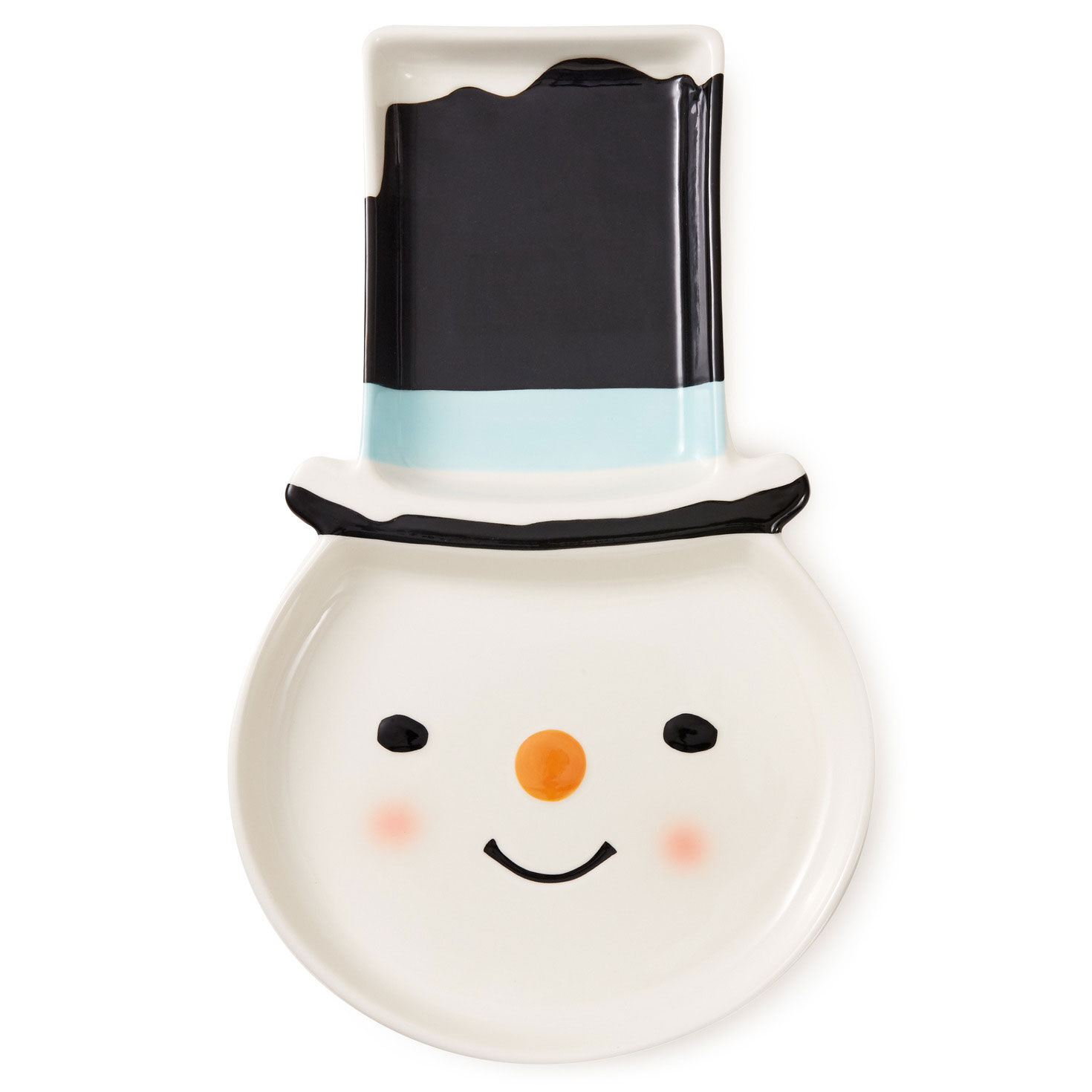 Snowman in Top Hat Divided Serving Platter, 14" L for only USD 29.99 | Hallmark