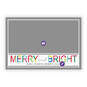 Merry and Bright Flat Christmas Photo Card, , large image number 5