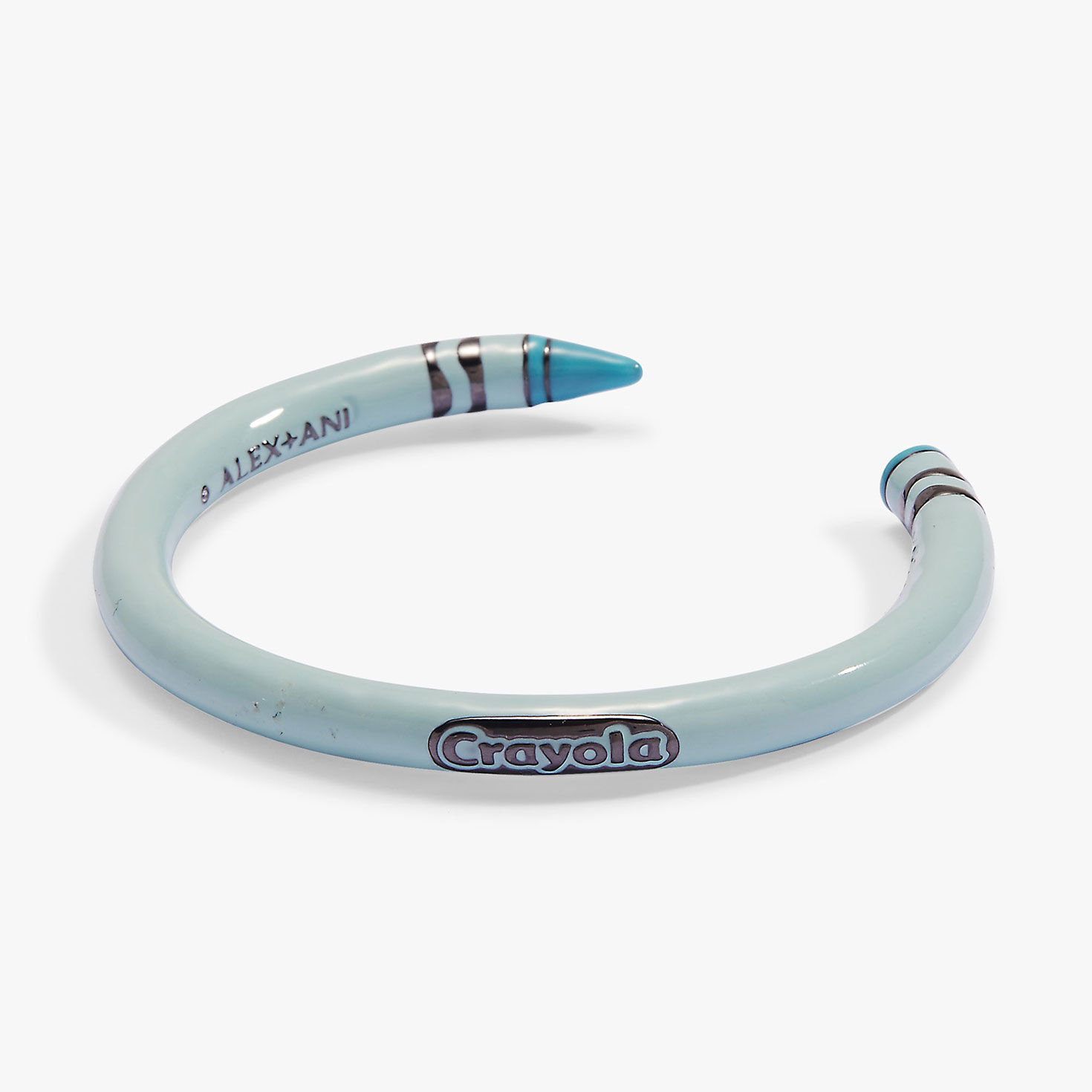 Alex And Ani Crayola Robin's Egg Blue Crayon Cuff