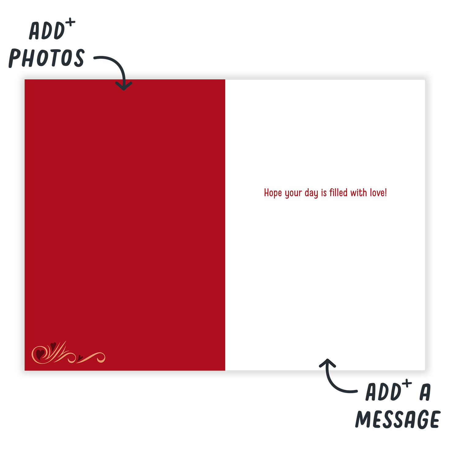 Vintage Postage Stamp Valentine's Day eCard, , large image number 3